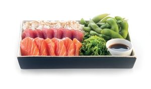 Menu Bento sashimi saumon/thon